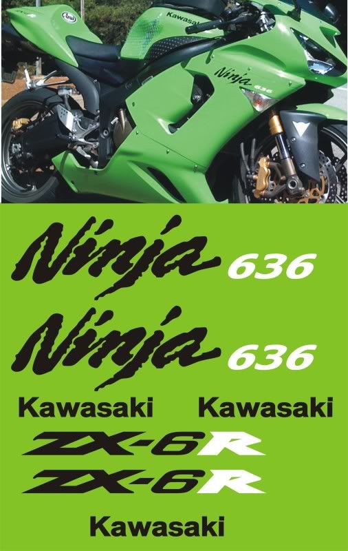 Gallery For &gt; Kawasaki Ninja Logo Zx 6r