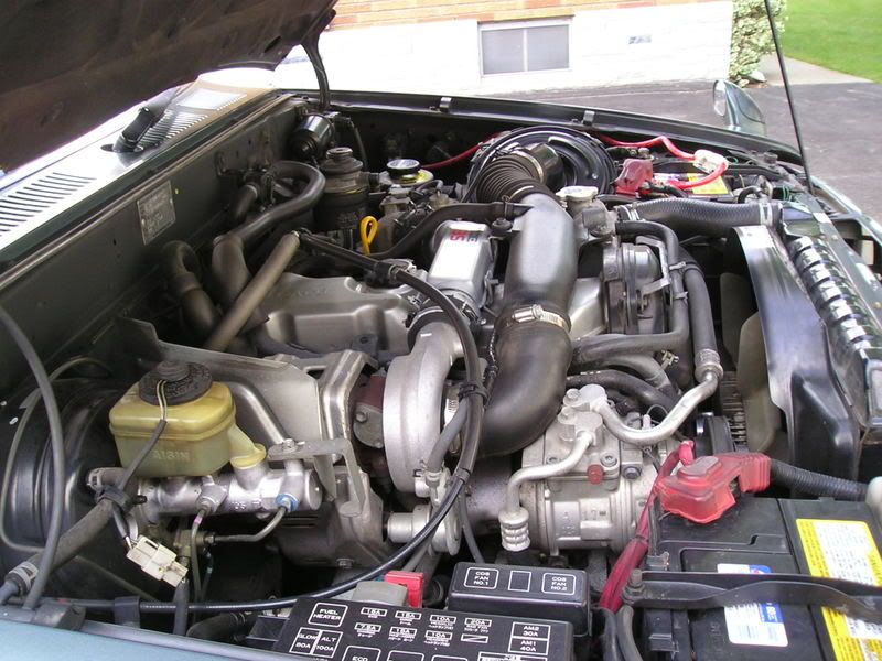 Clean engine bay