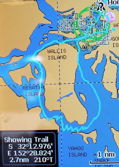 Wallis Lake Depth Chart