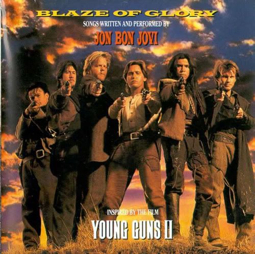 blaze of glory bon jovi portrait