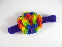 Crocheted Headband size 6-12 months