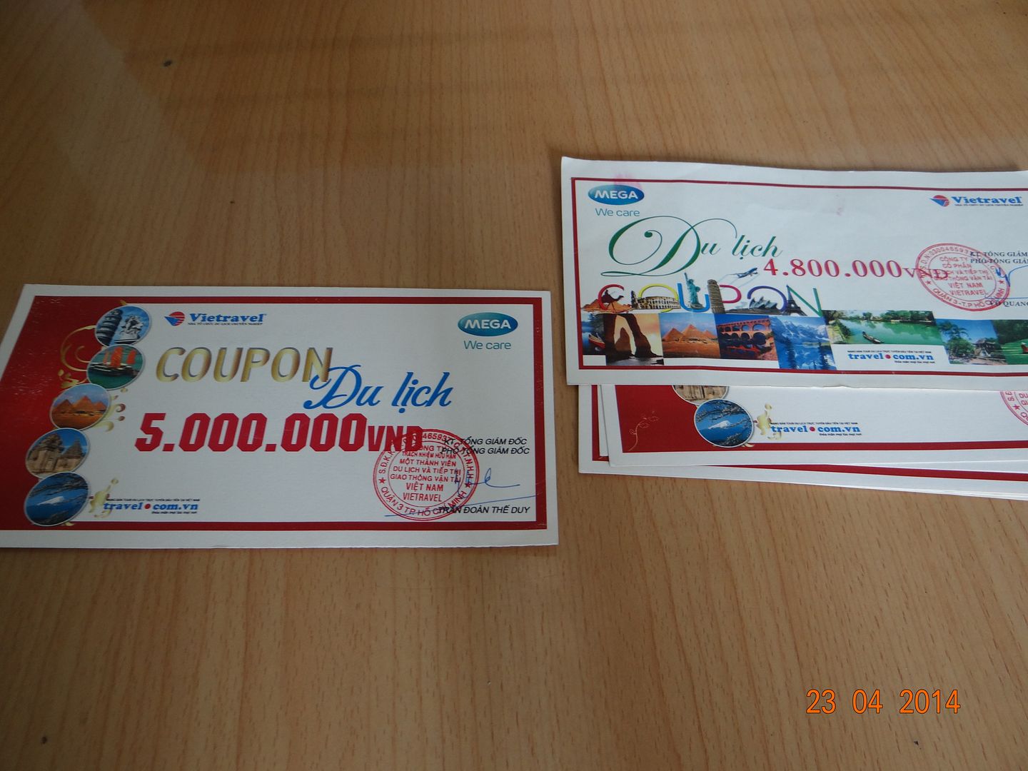 Thanh lý Coupon Vietravel giá rẻ