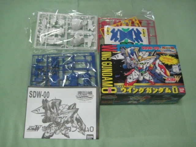 gundam wing heavy arms. Rare SDW Gundam Wing Zero,