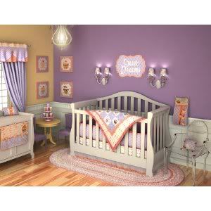 Decorating Baby Room on Sweet Dreams Cupcake Baby 10pc Crib Nursery Bedding Set