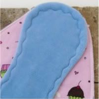 Semi-Custom Cupcake Cloth Menstrual Pad