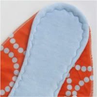 Semi-Custom Orange with Spots Cloth Menstrual Pad ~ Free Shipping!