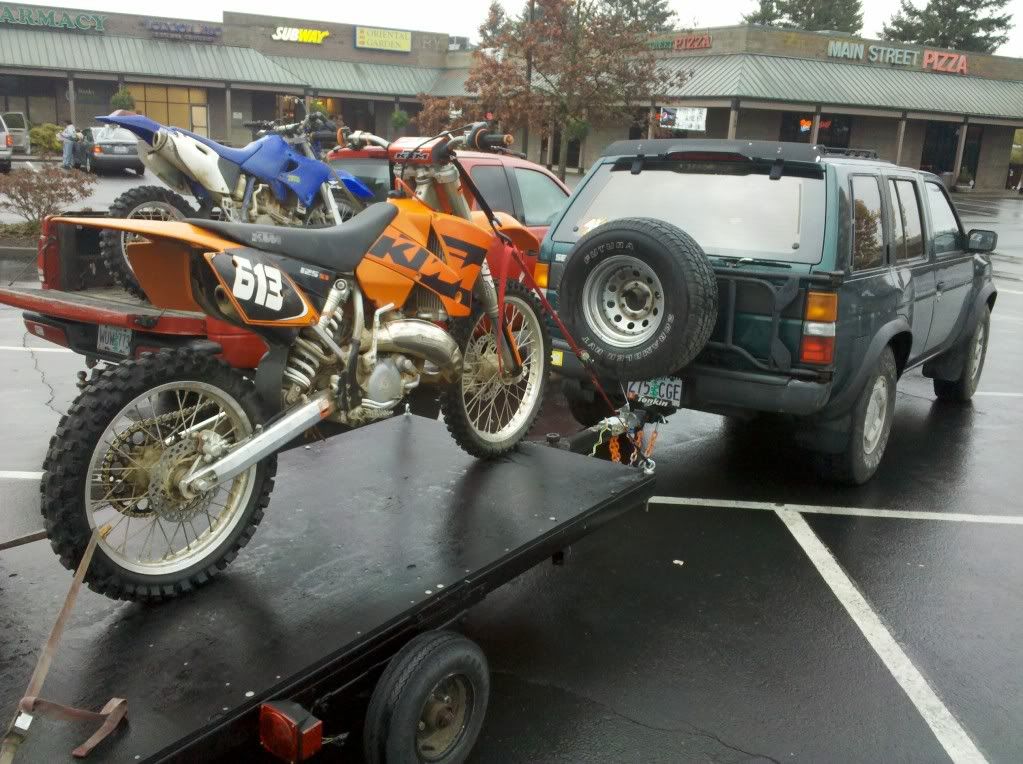 Lowes utility trailer = motorcycle trailer? Page 2 PNW Riders The