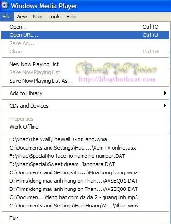 xemtivi1 Xem Tivi online bằng Windows Media Player