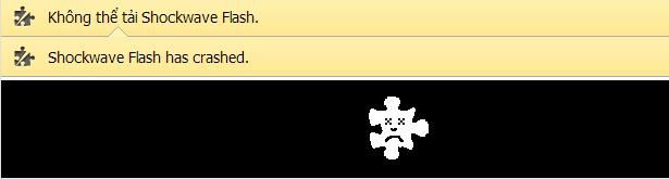 lổi Flash của trình duyệt Chrome