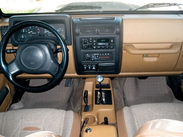 1997 Jeep wrangler custom dash #5