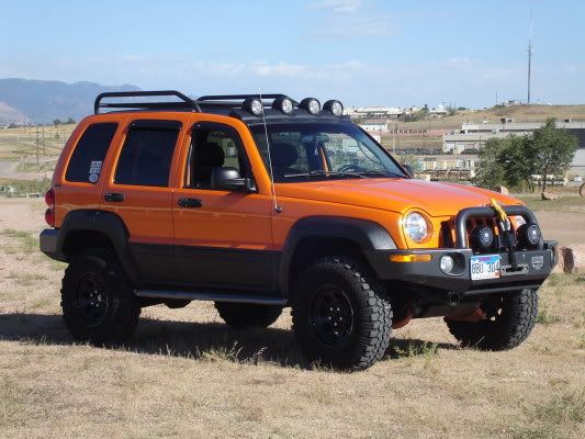 Jeep Cherokee Liberty. Modded Jeep KJs can look