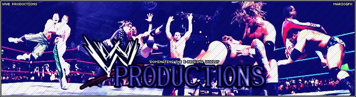 WWE Productions Banner 1 Pictures, Images and Photos