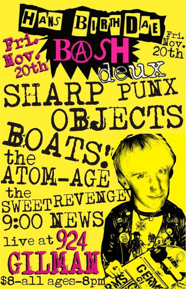 Nov 20th GILMAN!