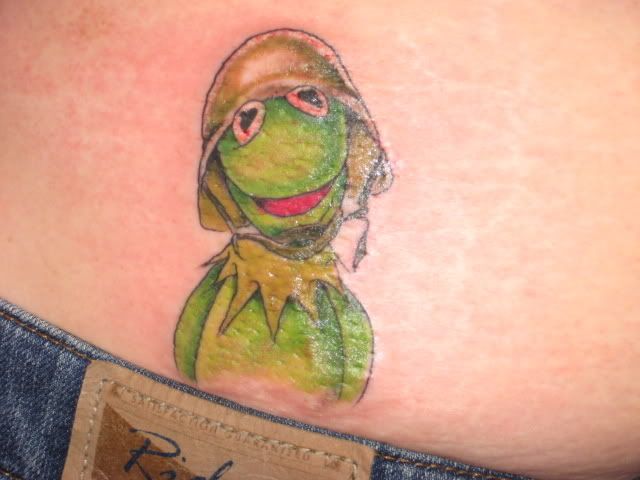 kermit tattoo