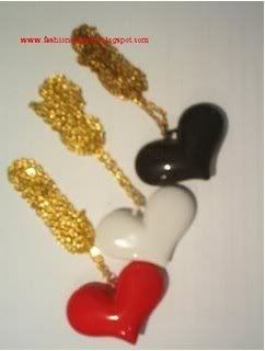 Puffy Heart Necklances Preorders