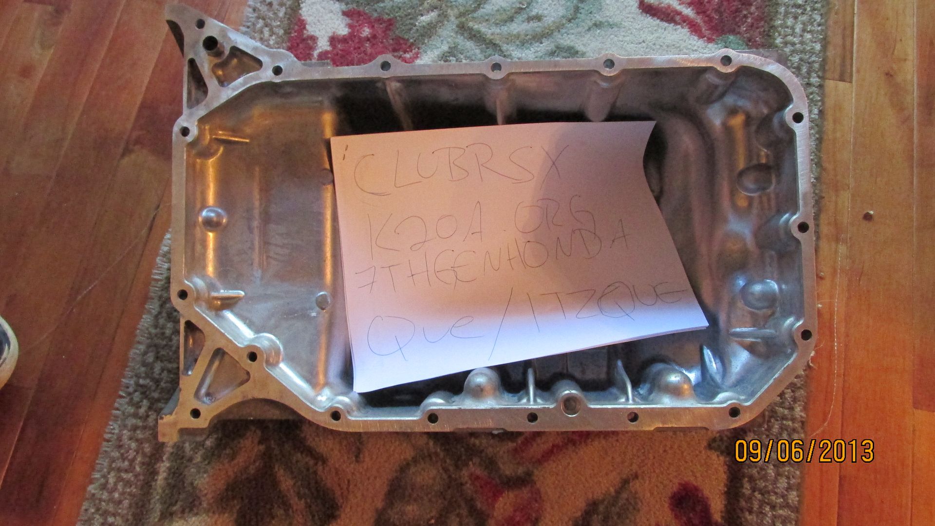 k20/k24 part out k20 water pump and camber bolts Honda / Acura K20a K24a Engine Forum