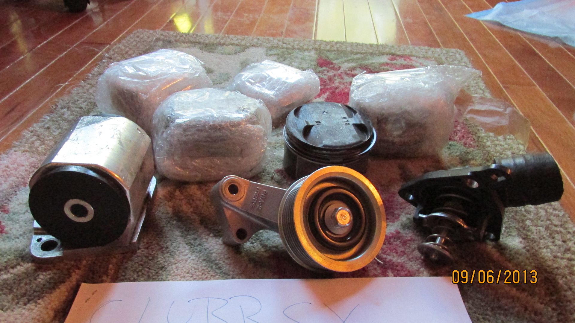 k20/k24 part out k20 water pump and camber bolts Honda / Acura K20a K24a Engine Forum