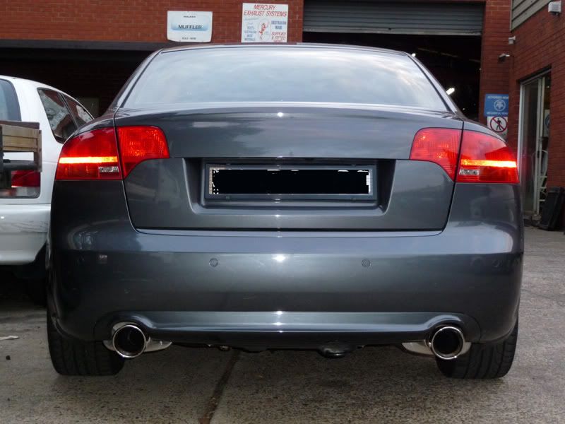 B7 A4 Custom Exhaust With Hfc Pics