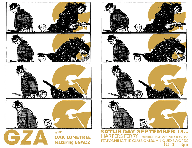 Gza-Flyer.gif Oak sept. 13th image by tim7o7
