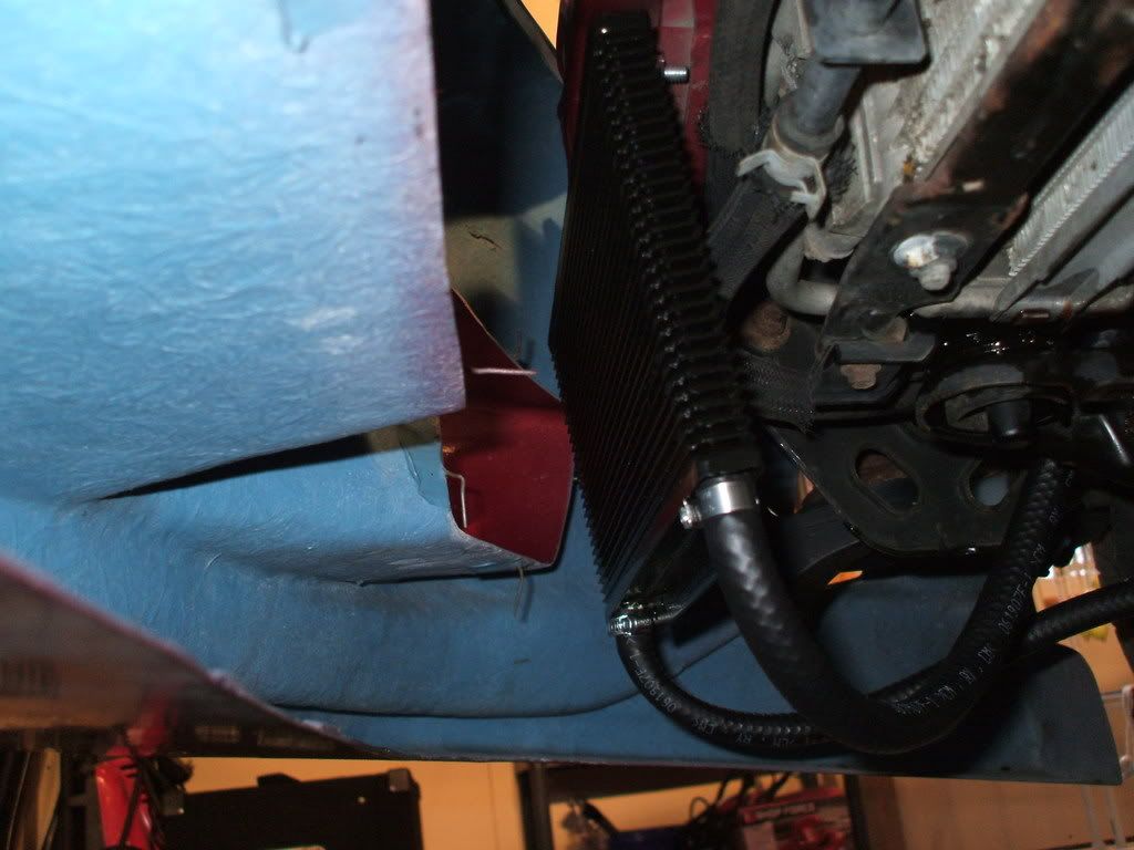 transmission cooler install