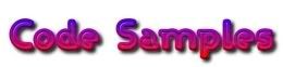 Code Samples