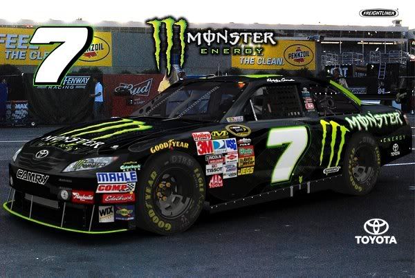 This time its a Robby Gordon alt based off his past Monster Energy Drink 
