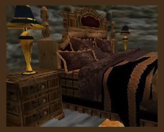 Old Celtic bed