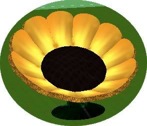 Sunflower chair