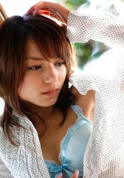 Tina Yuzuki Blue Undies