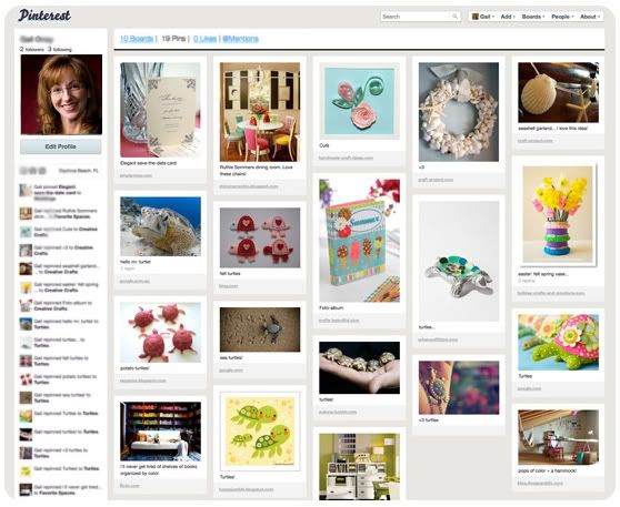 Pintrest page