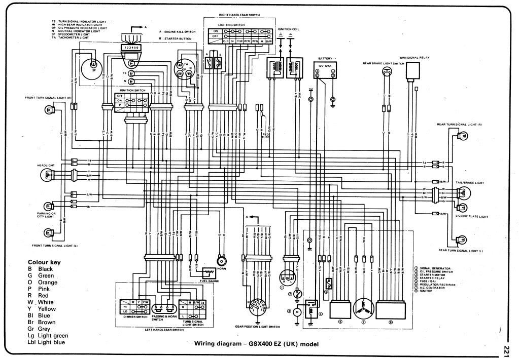 Suzuki Gsx 400 T Electrical Problems