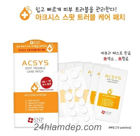 MIẾNG DÁN TRỊ MỤN SIÊU TỐC - ACSYS SPOT TROUBLE PATCH