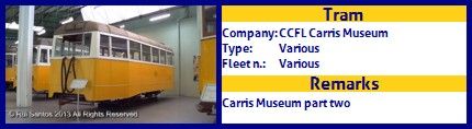 CCFL Carris Museum part two