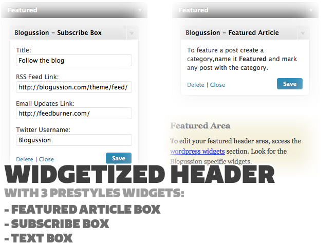 BLOGUSSION for THESIS 1.7 WordPress Theme