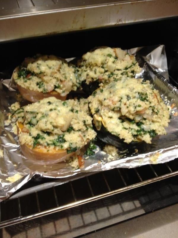 Stuufed squash