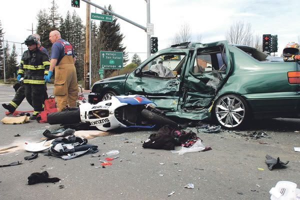 street bike tommy crash injuries