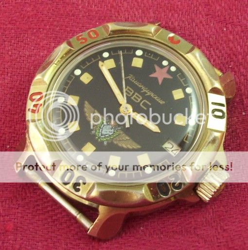 HARD to FIND KOMANDIRSKIE Vintage Air force Military USSR Watch. SUPER 