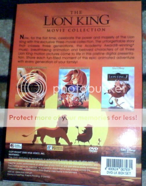 Lion King Region 3