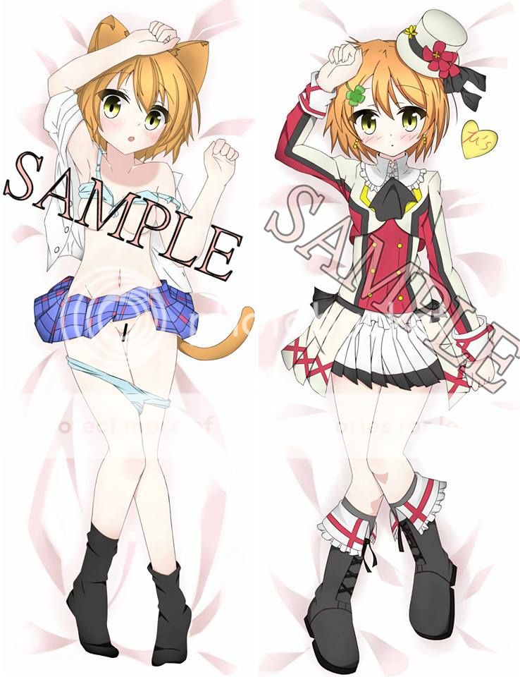 星空凛的抱枕图 万圣节图